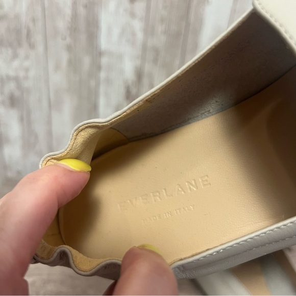 Everlane Day Loafer Off-White Leather 8.5 - Picture 8 of 10